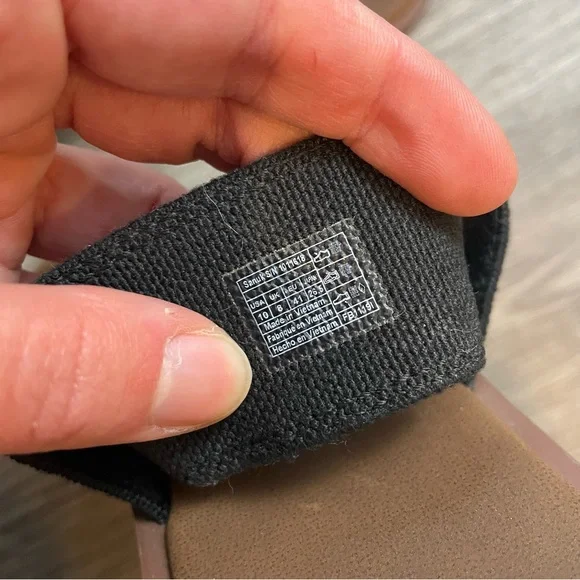 SANUK Yoga Gora Gora Black Slide Beach Sandals - Picture 6 of 10